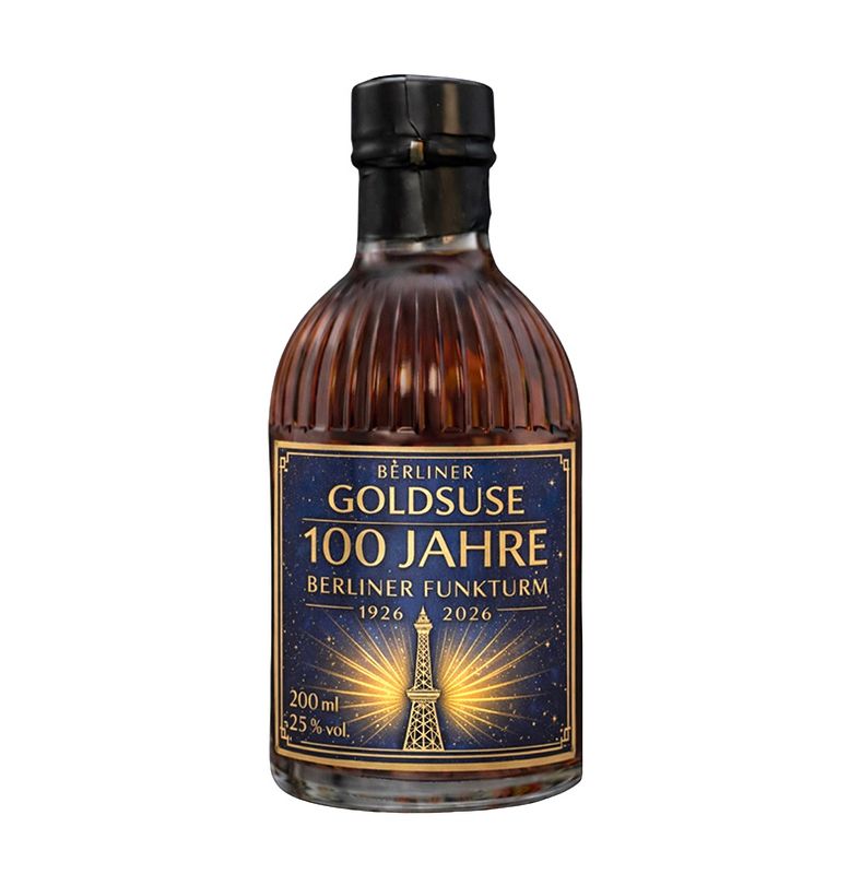 Berliner Goldsuse 200 ml - Jubiläums-Edition „100 Jahre Berliner Funkturm“