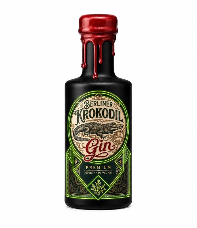 Berliner Krokodil Gin 100ml