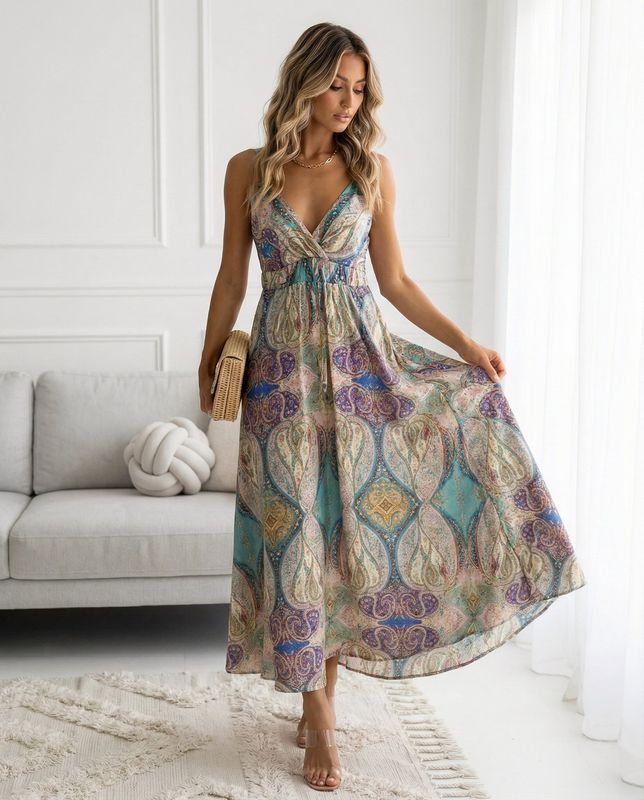 Sukienka GISELLE Miss Sara Ruffles