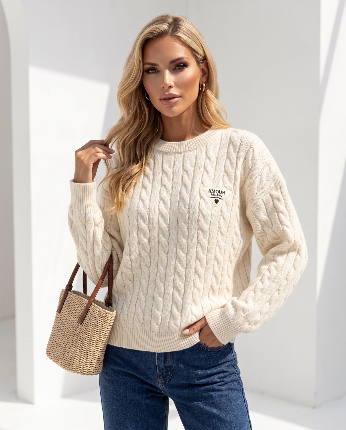 Sweter OHIO BEŻ