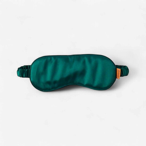 Kip &amp; Co: Botanica Green Silk Eye Mask One Size