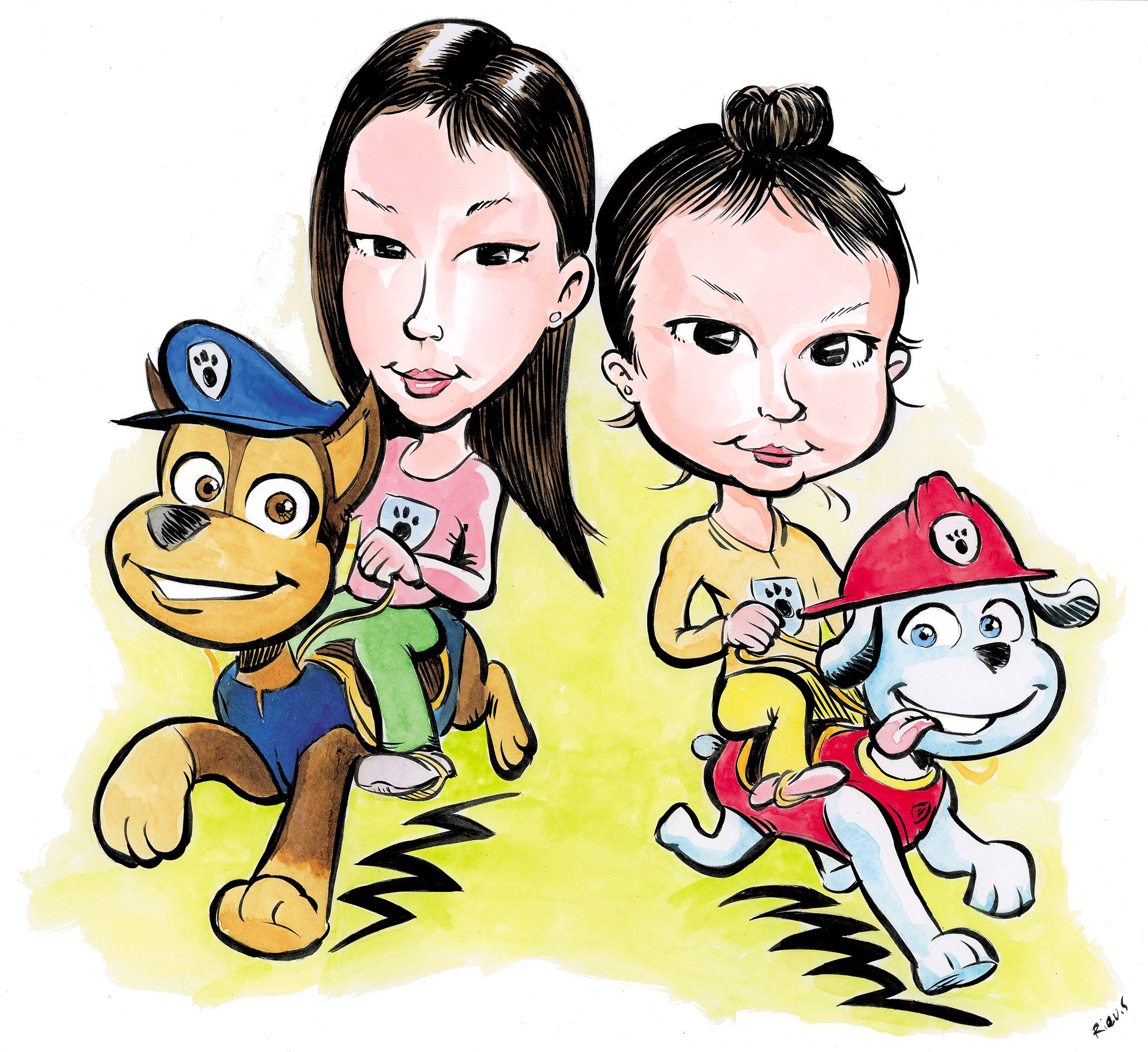 HD Digital Caricature