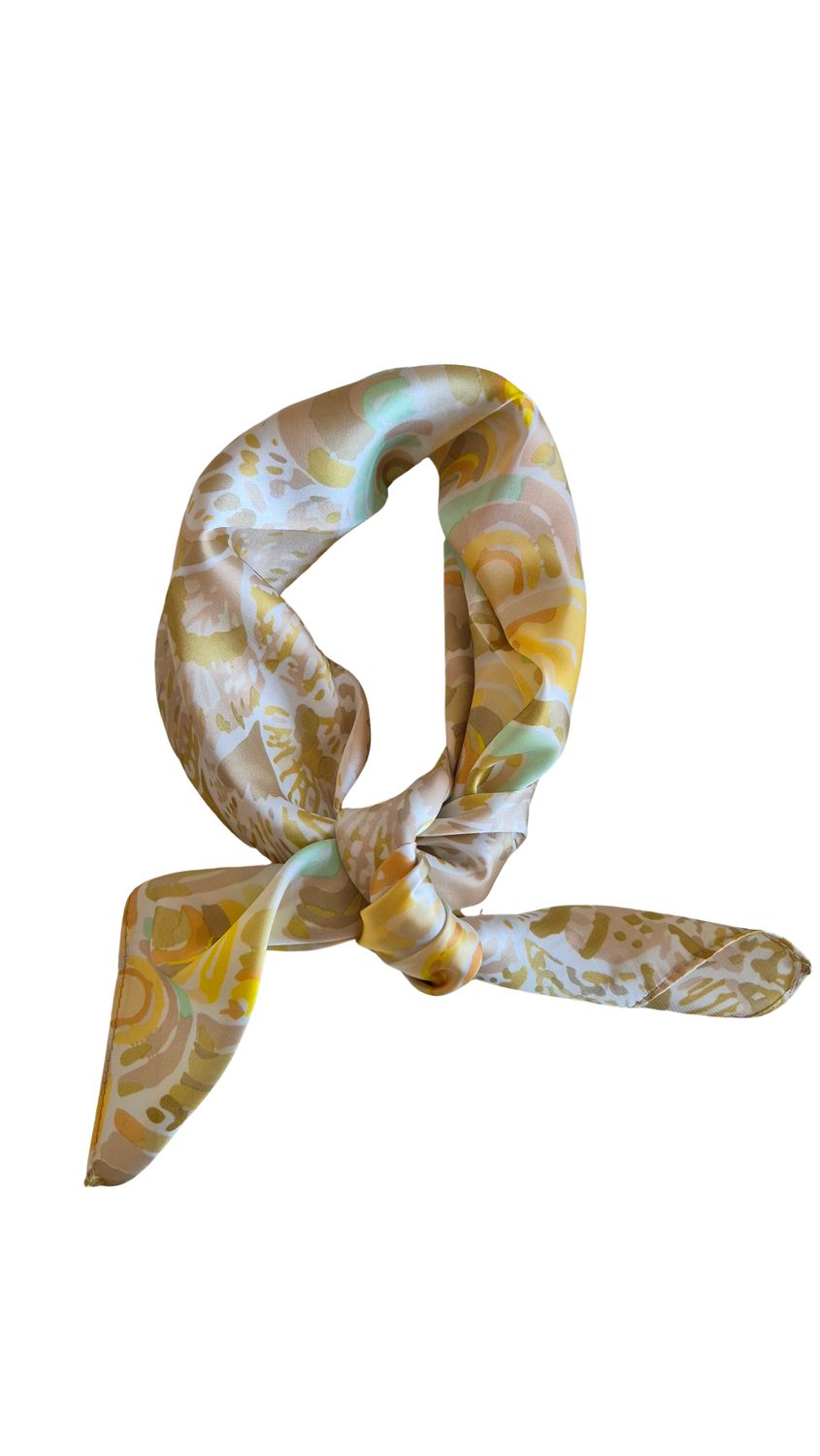 Sjaaltje diverse kleuren (70 bij 70 cm)