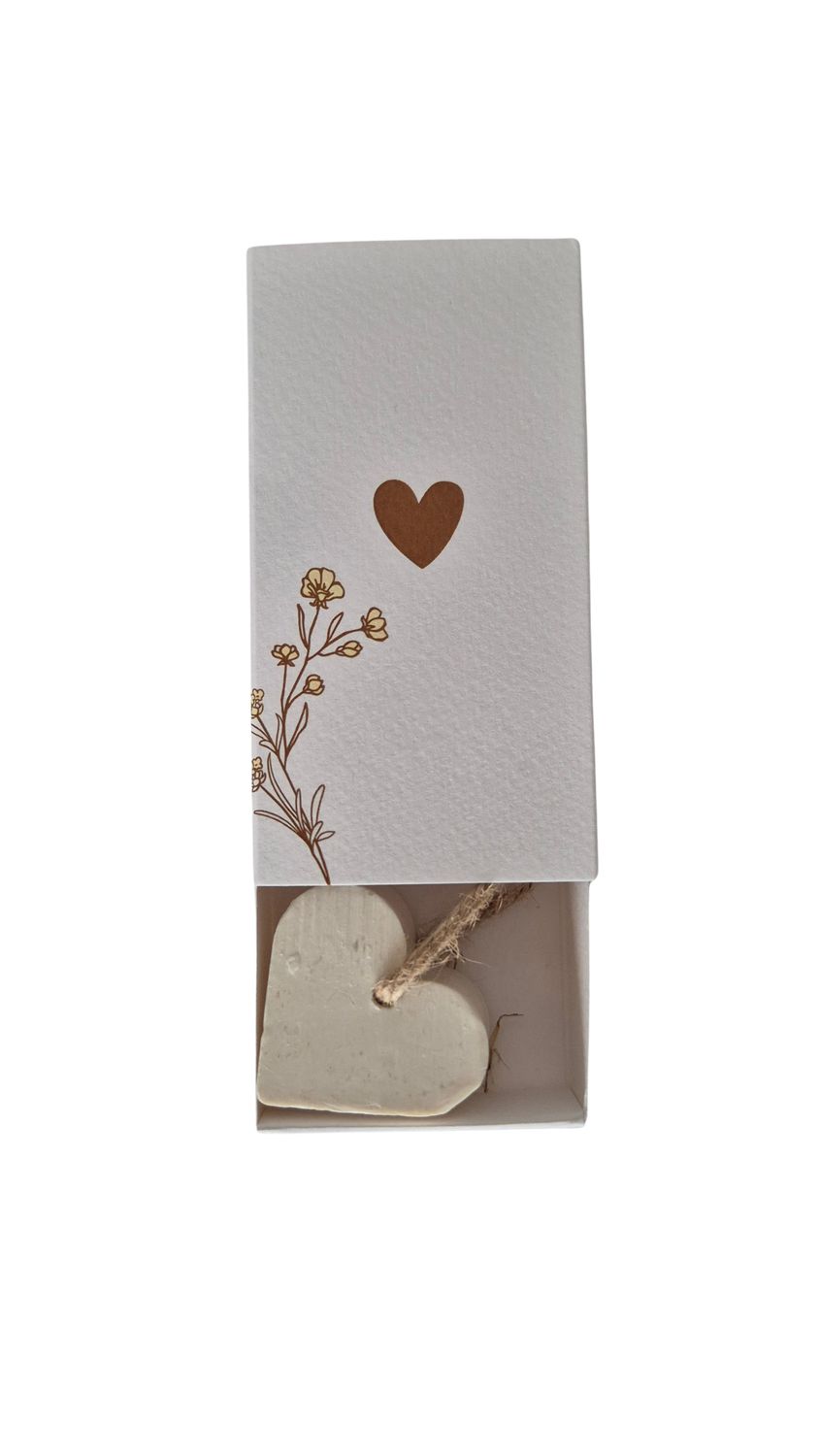 Zeep in doosje (hartje)