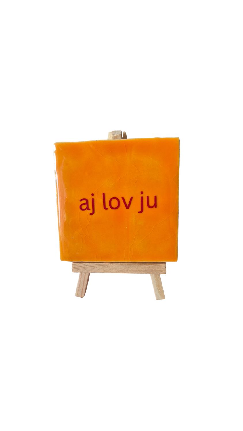 Tegeltje 'aj lov ju'