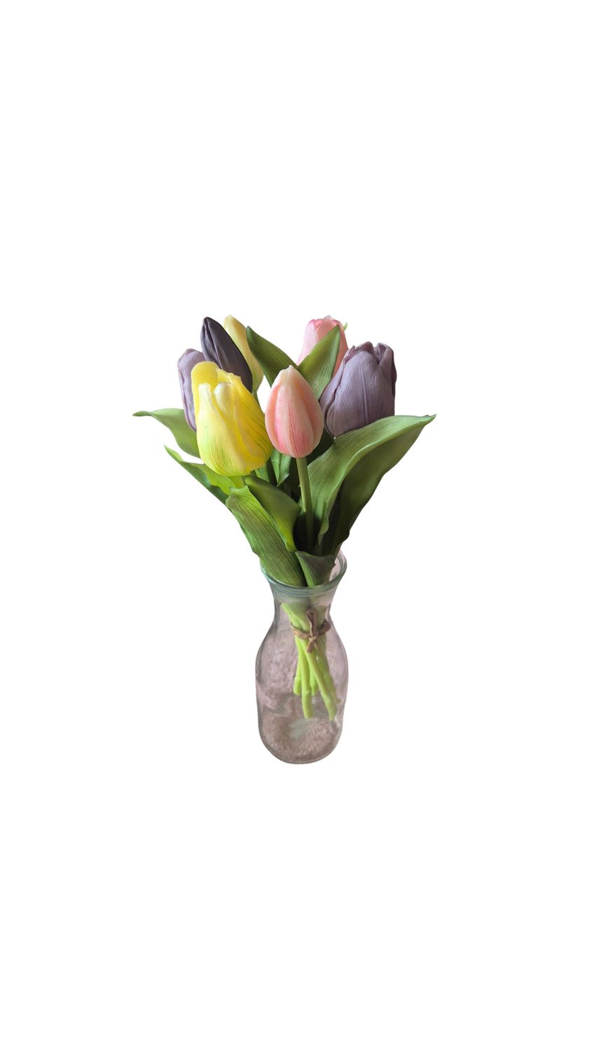 Bosje tulpen (pasteltinten)