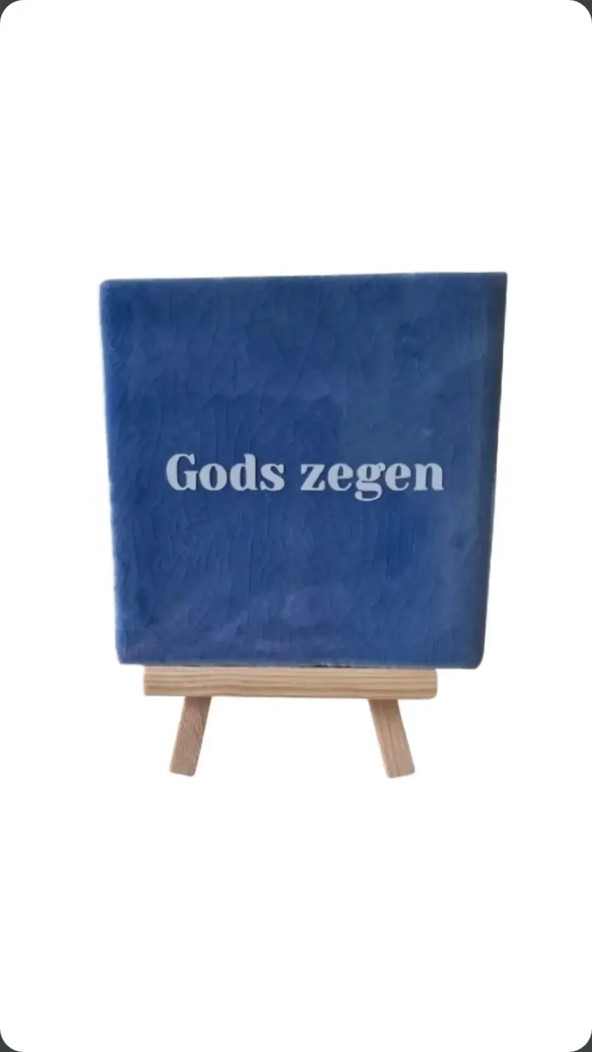Tegeltje 'Gods zegen'