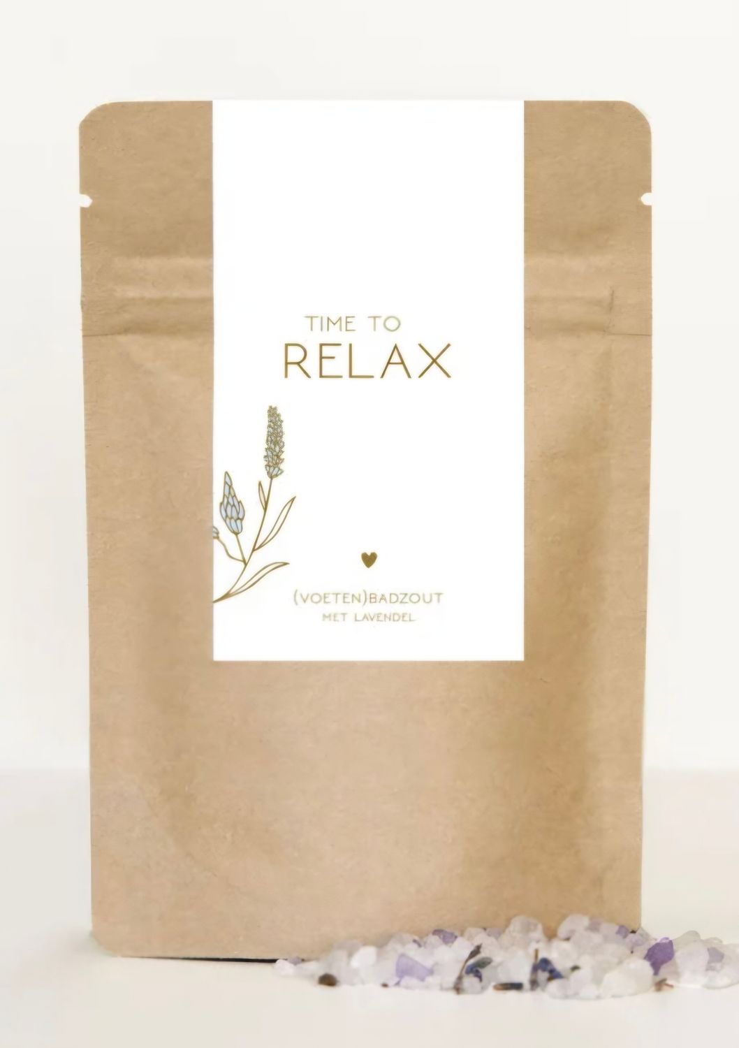 Voetenbadzout 'Time to relax'