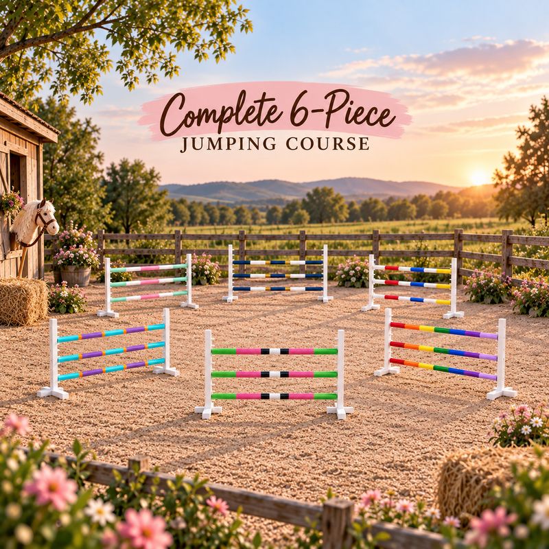 Complete 6-Piece Jumping Course
