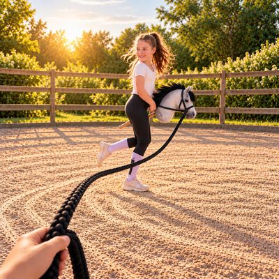 Hobby Horse Lunge Rope