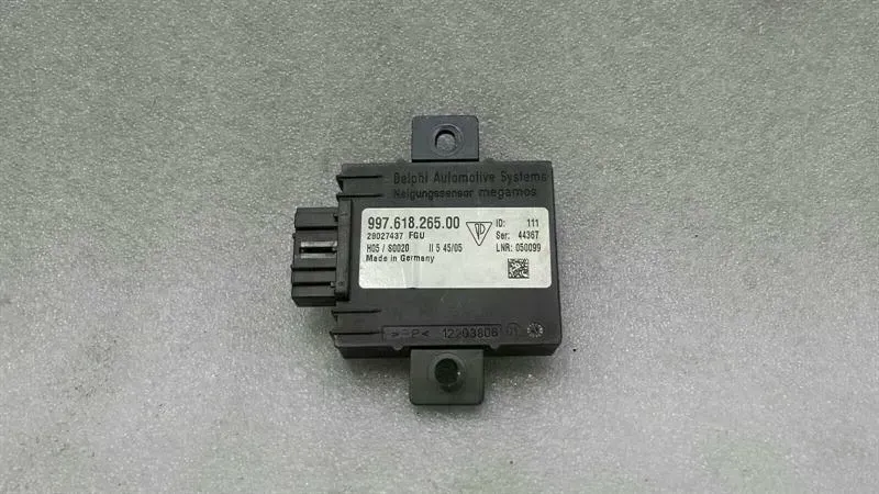 Porsche Cayman 987 tilt module 99761826500 control unit tilt sensor.