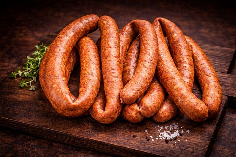 KIEŁBASA JAŁOWCOWA