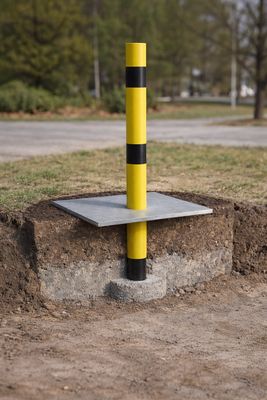 Påkjøringsvern Stolpe 100 cm Z