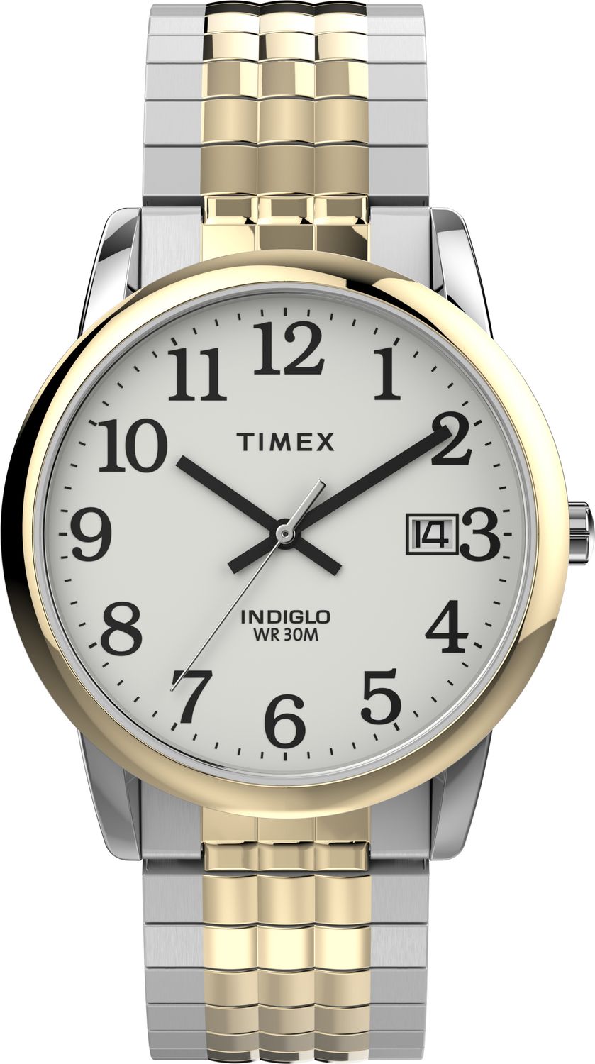 Timex Men's Easy Reader Quartz Stainless Steel Strap