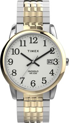 Timex Men's Easy Reader Quartz Stainless Steel Strap