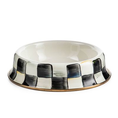 courtly check small pet dish