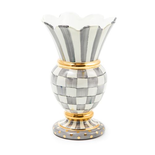 sterling check great vase