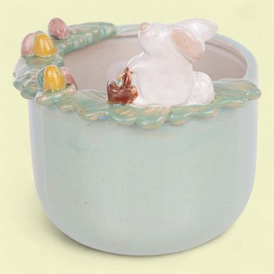 Bunny Garden Flower Pot