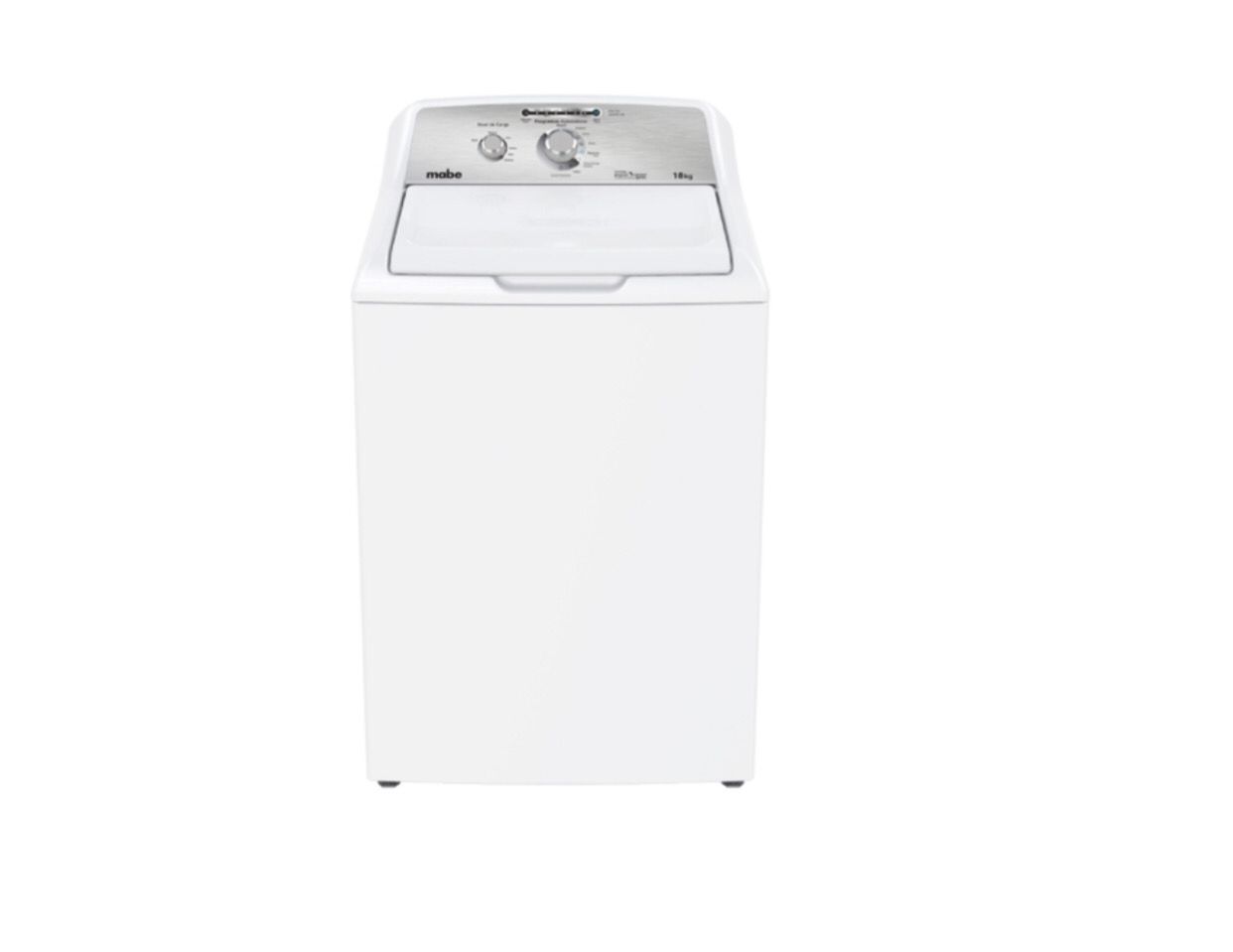 Lavadora Automática Aqua Saver Green 18 kg Blanca MABE - LMA78112CBAB0