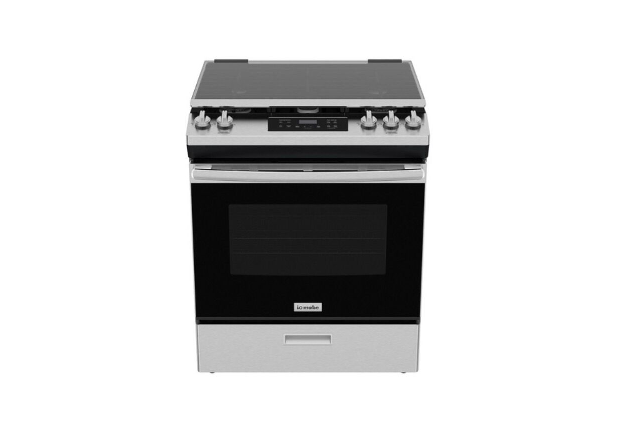 Estufa de Piso 76 cm Acero Inoxidable IO MABE - IO7686SSC0