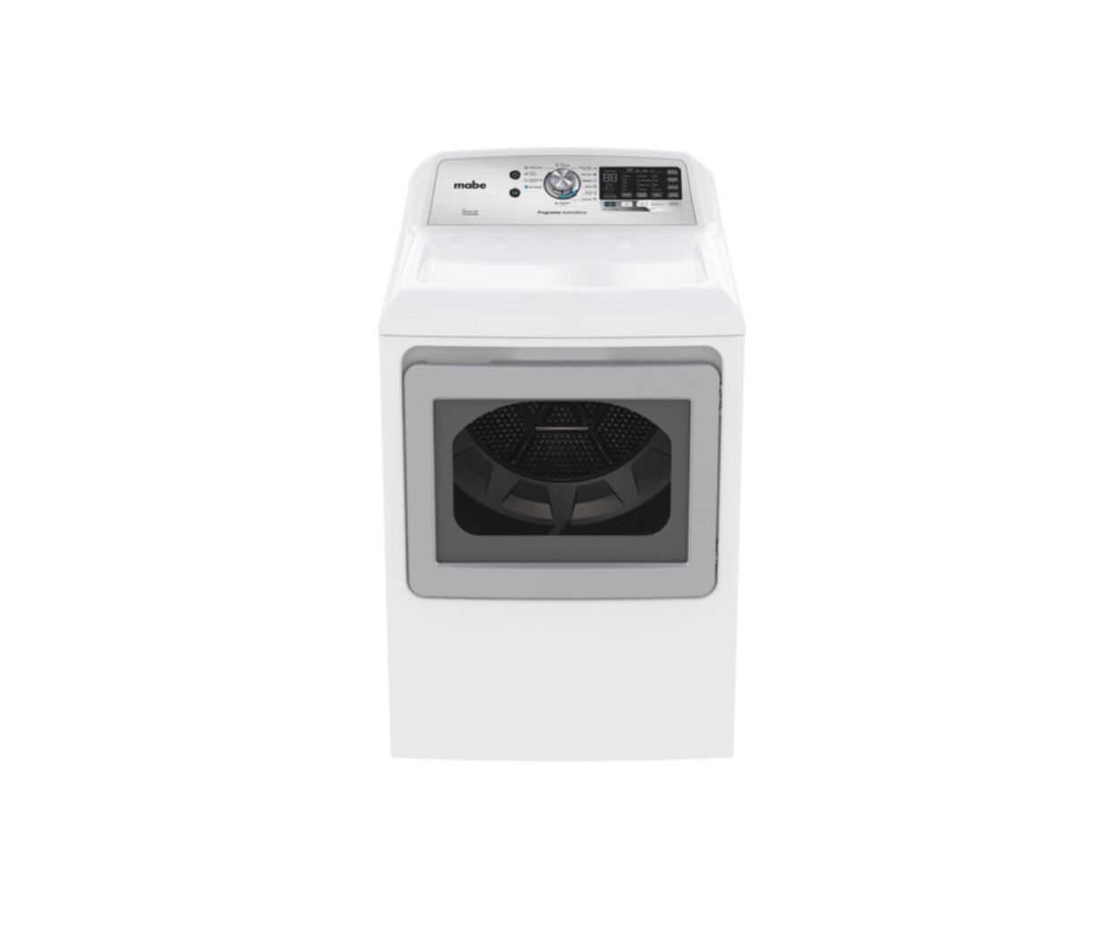 Secadora a Gas LP 7.4 cu. ft. Blanca con Sanitizado MABE - SMG17R8MSBAB0