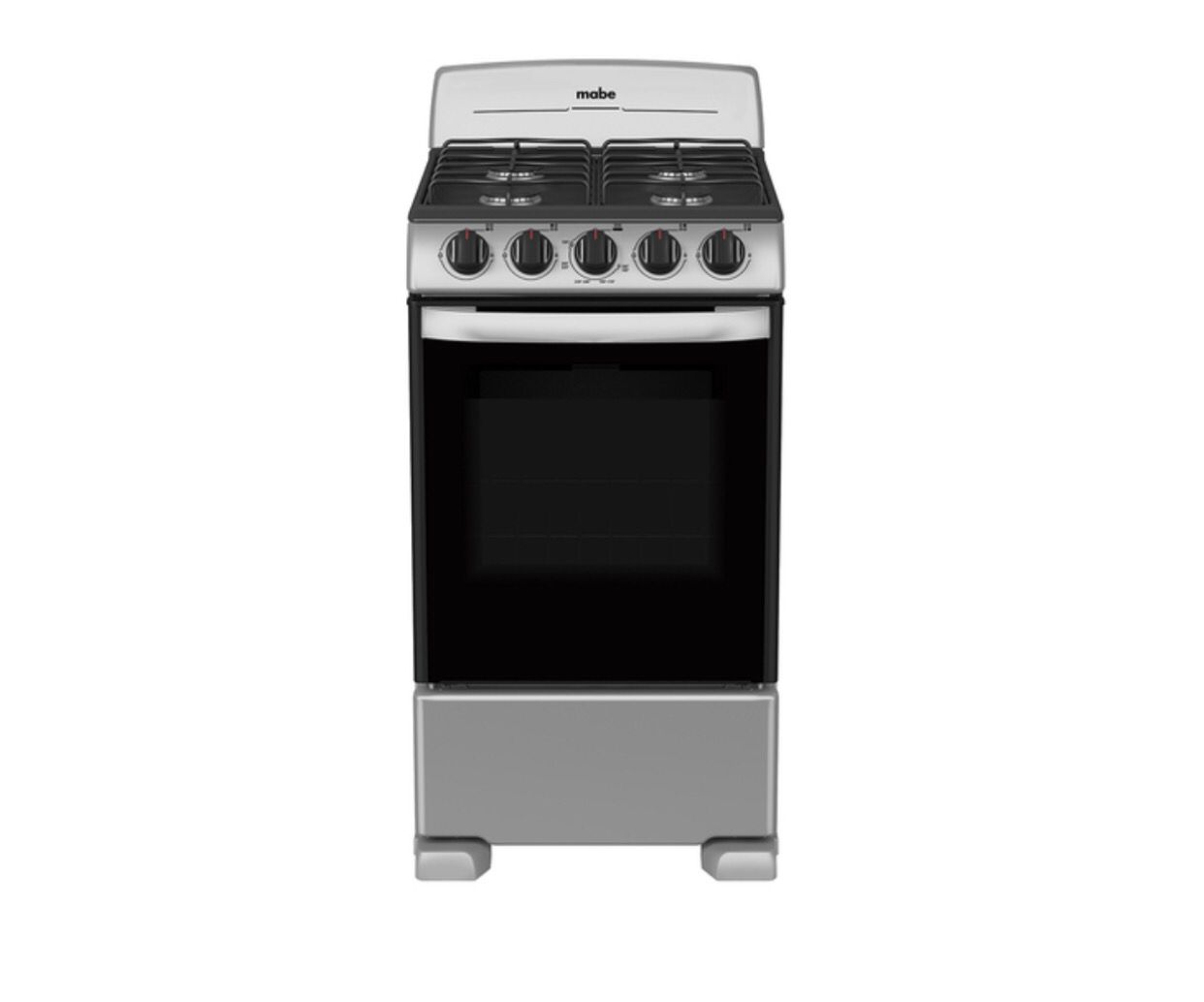 Estufa de Piso 50 cm (20 pulgadas) Plata Mercury MABE - EM5032BAPS1