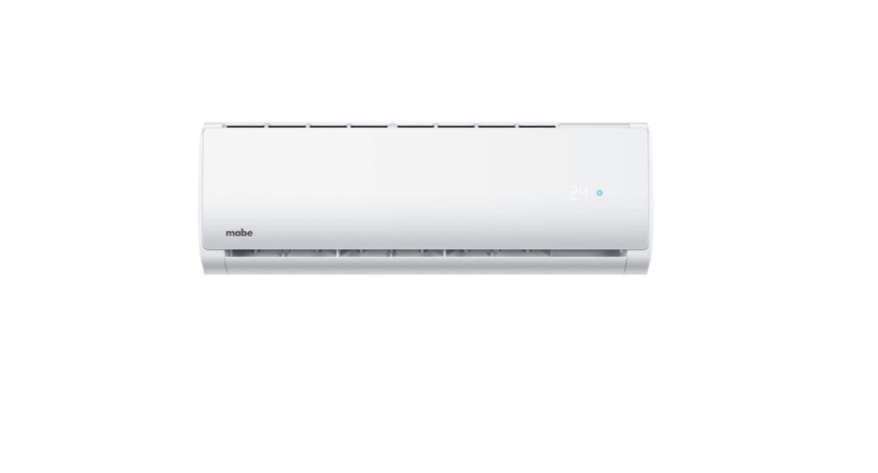 Mini Split Tradicional Frío/Calor 110V - 1 Tonelada (12,000 BTU) Blanco Mabe - MMT12HABWCAM2