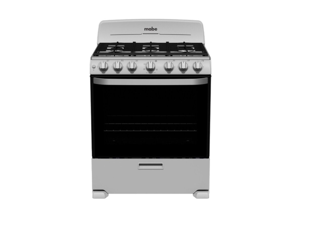 Estufa de Piso 76 cm (30 pulgadas) Plata Mercury