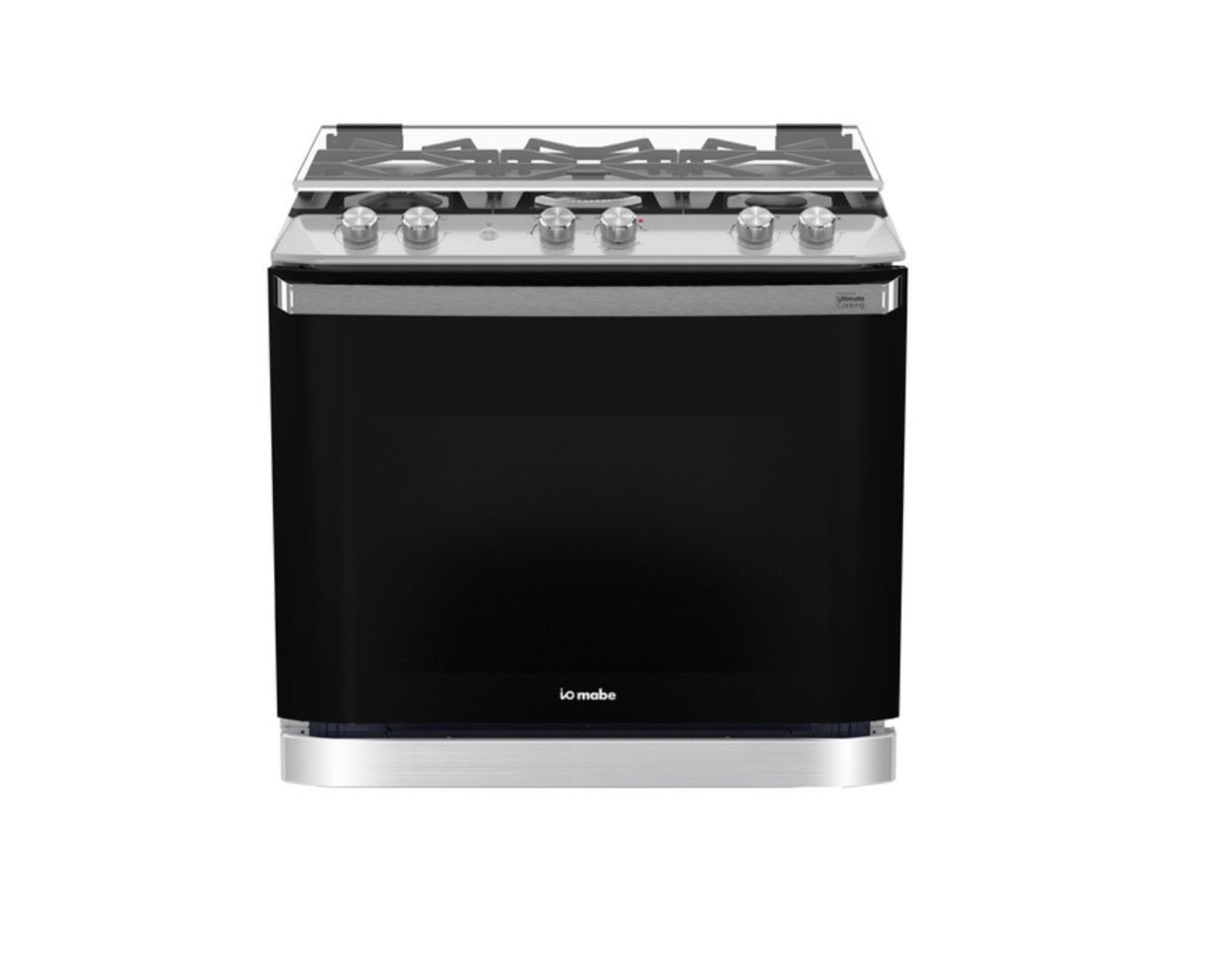 Estufa de Empotre 80 cm (30 pulgadas) Inoxidable con Vidrio Negro IO MABE - IO8061GETSS0