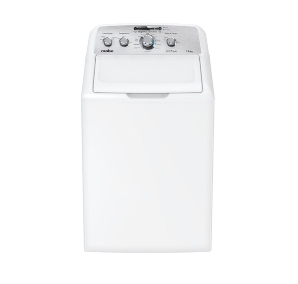 Lavadora Automática Aqua Saver Green 19 kg Blanca con Sanitizado Mabe