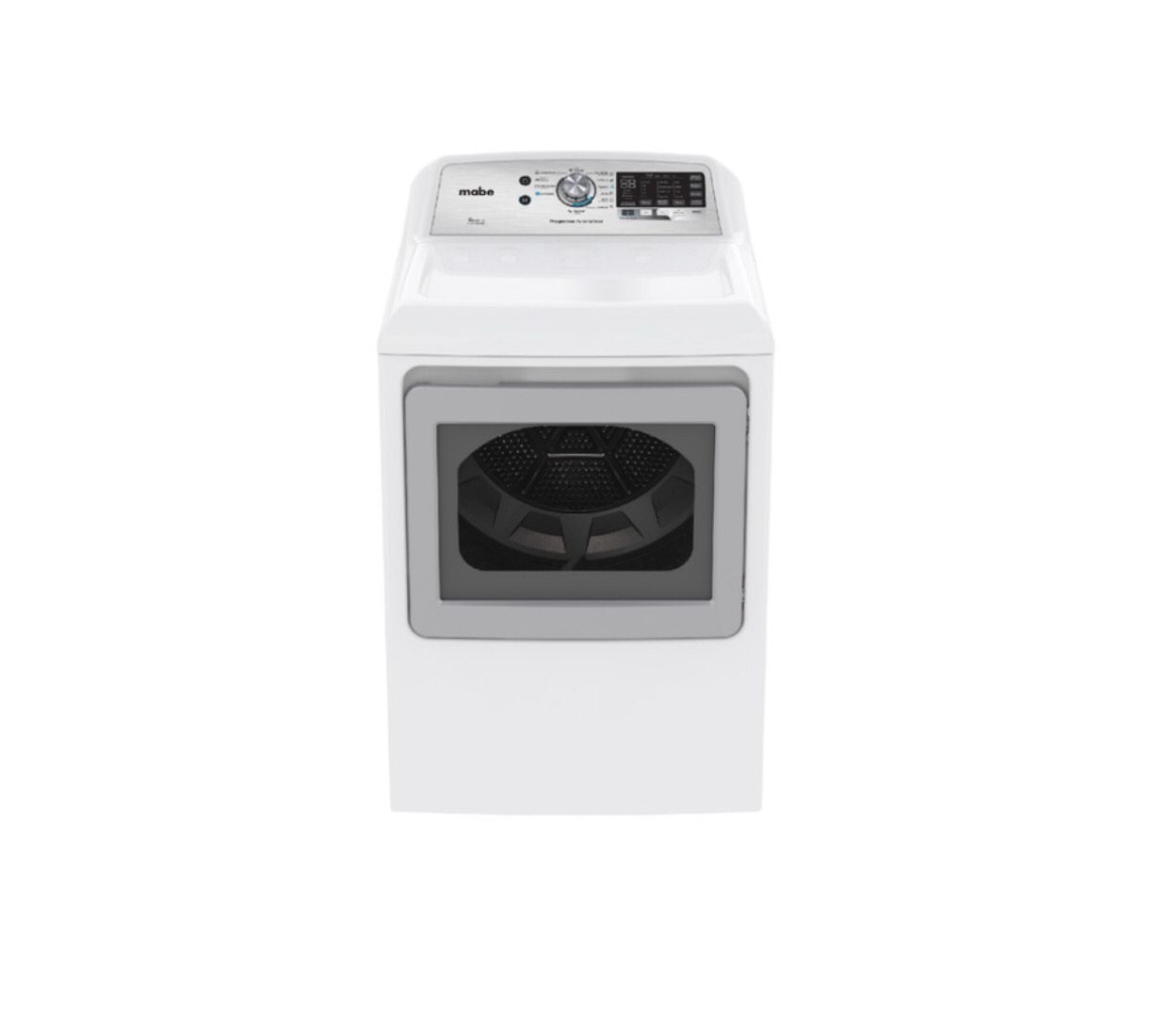 Secadora Eléctrica 220 V 7.4 cu. ft. (24 kg) Blanca con Sanitizado MABE - SME17R8MSBBP0