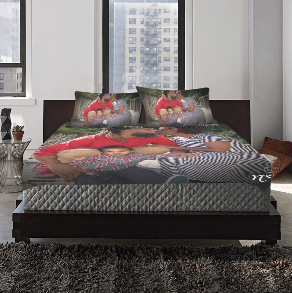 Custom Duvet Cover with 2 Pillowcases set