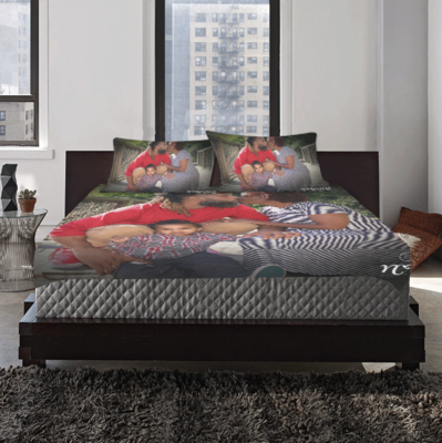 Custom Duvet Cover with 2 Pillowcases set Custom Duvet Cover with 2 Pillowcases set
