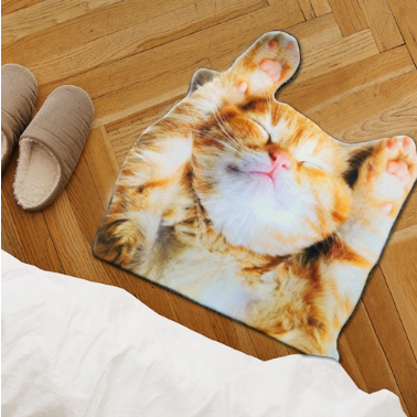 Customized Cut Out Photo Area Rug