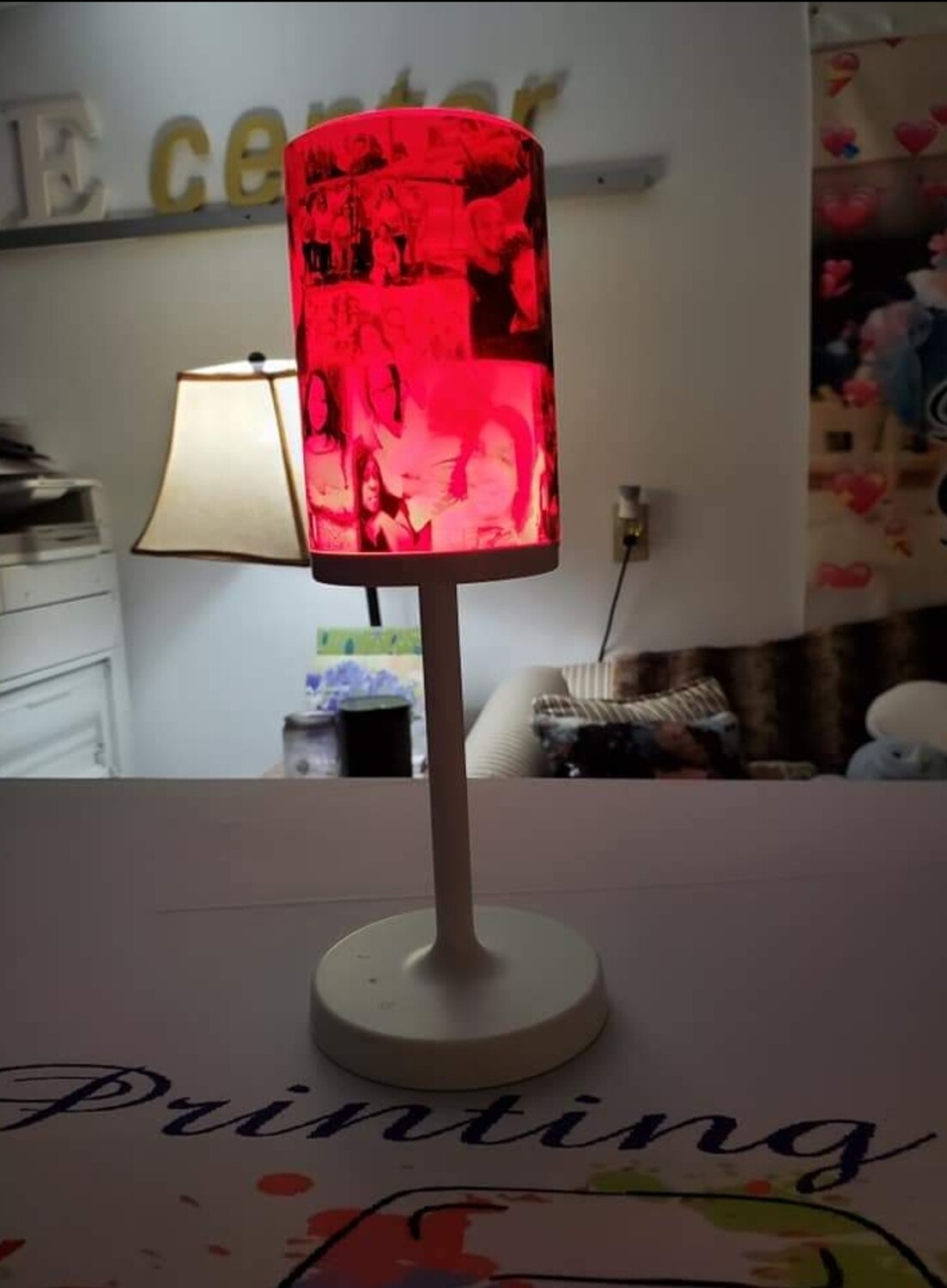 Personalized Bluetooth Speaker Lamp