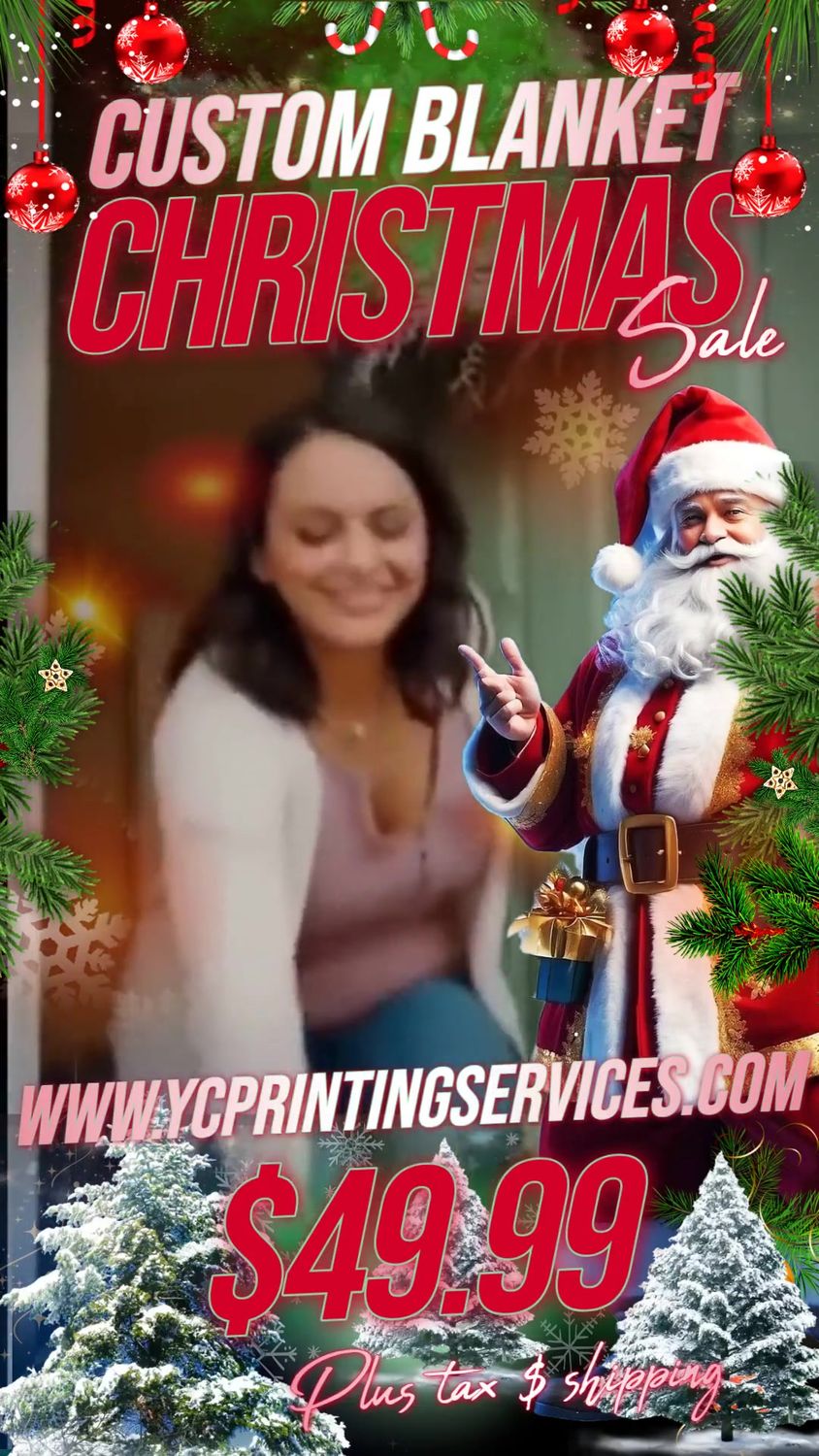 50x60 Blanket Christmas Sale