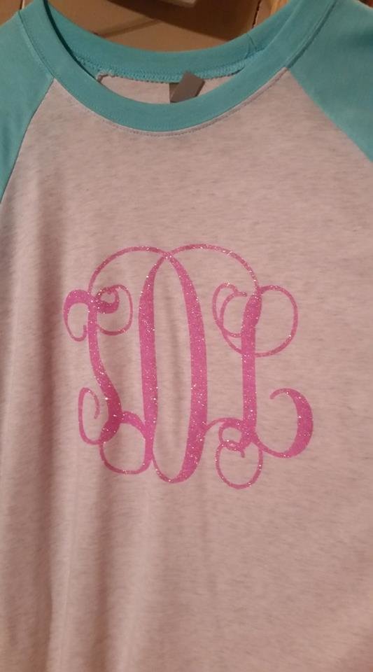 Monogrammed Raglin Shirt - One Color