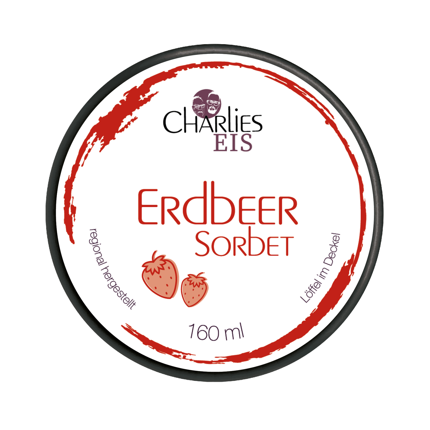 Erdbeer Sorbet 160 ml