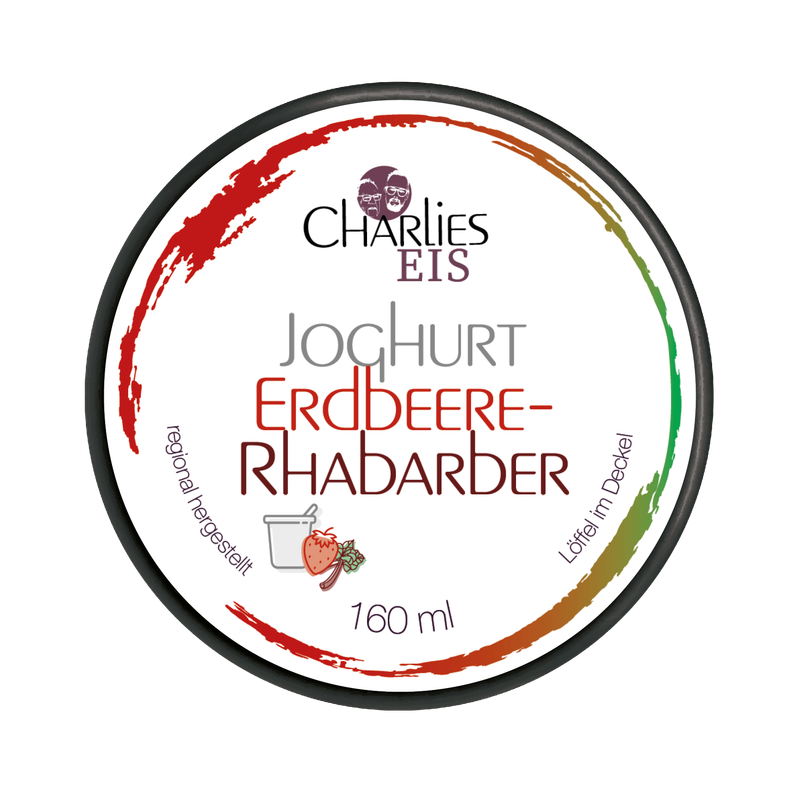 Joghurt Erdbeer Rhabarber 160 ml