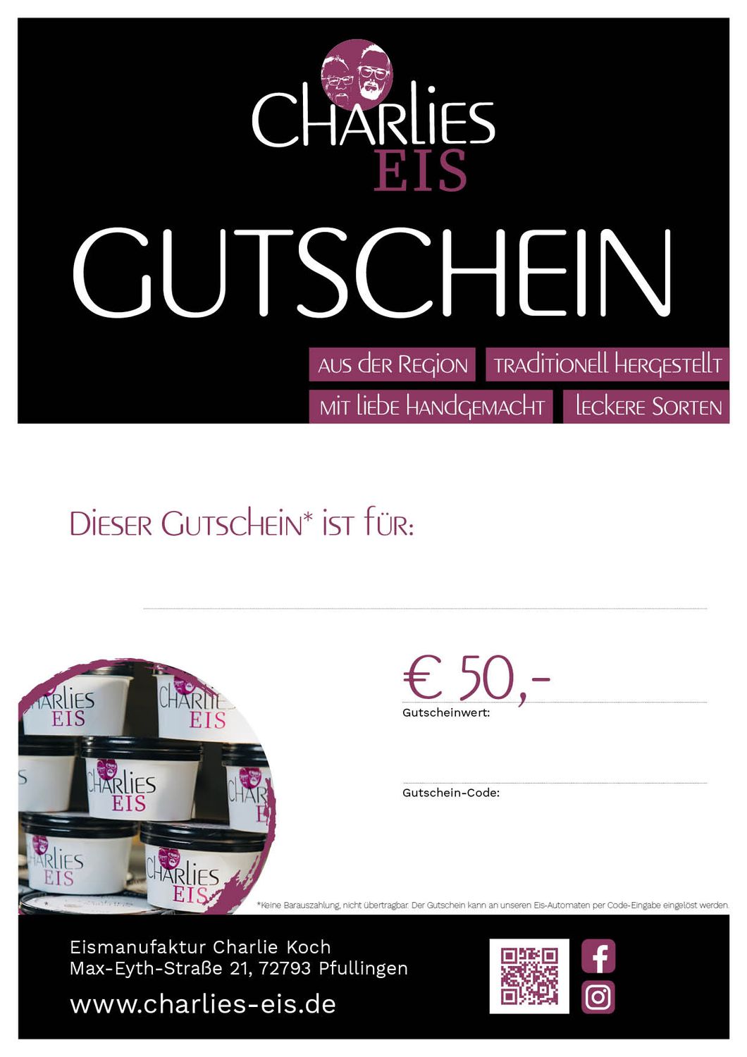 Gutschein über 50 Euro