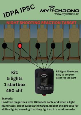 Night lights reaction set