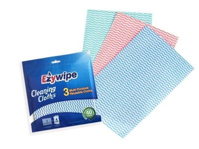 Multipurpose Cleaning Cloth Regular Size. Bag with 3 cloths.