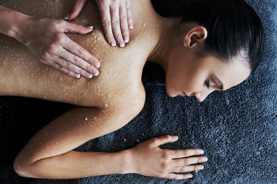 Massage gommage aux sels marin relaxant 40 minutes