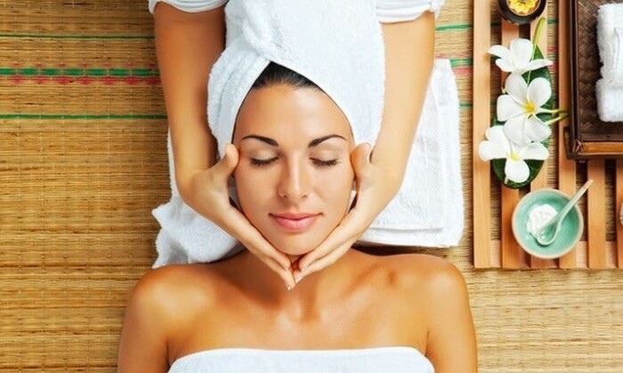 Coffret bien-être produits et massage soin du visage