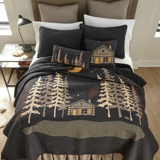 Moonlit Cabin