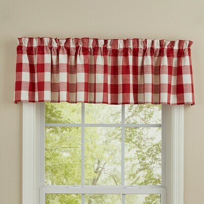 Wicklow Red Valance