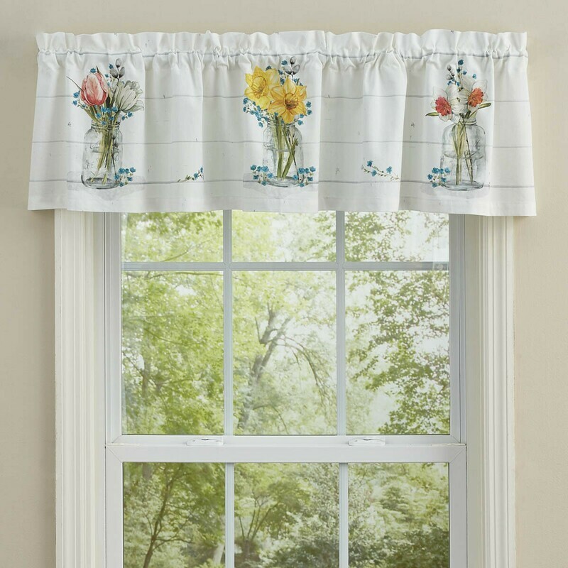 Farmhouse Spring Valance