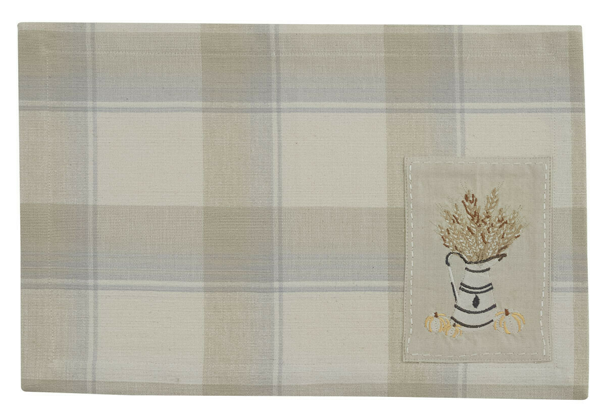 White and Wheat Placemat