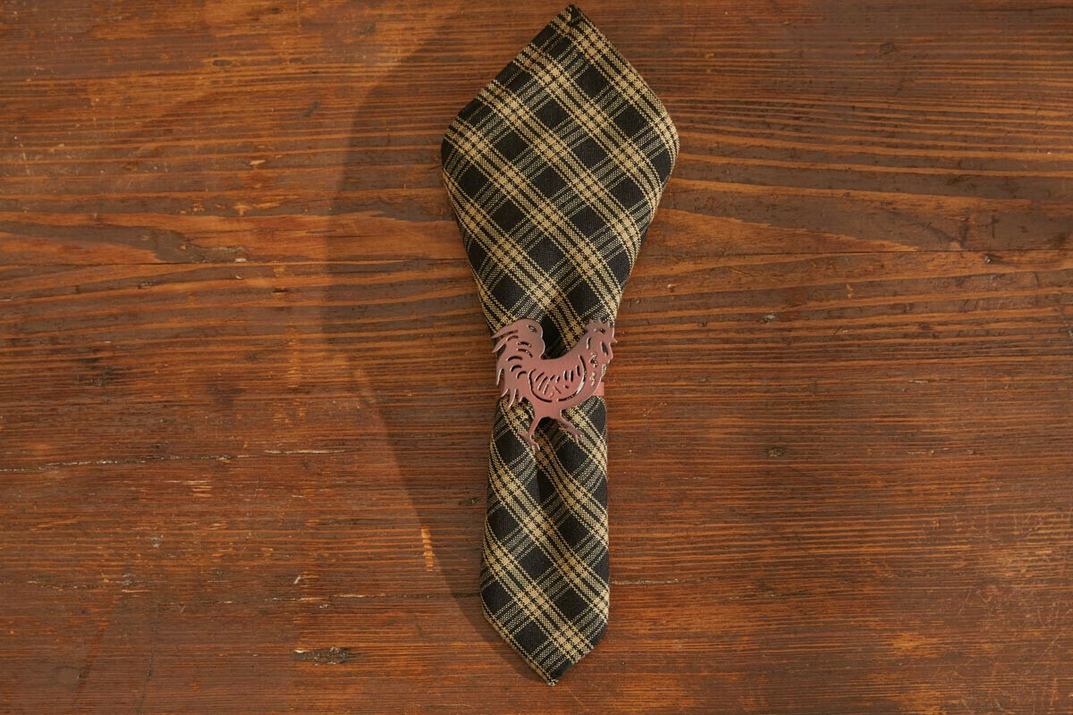 Red Rooster Napkin Ring