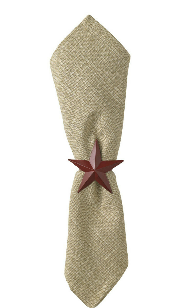 Red Star Napkin Ring